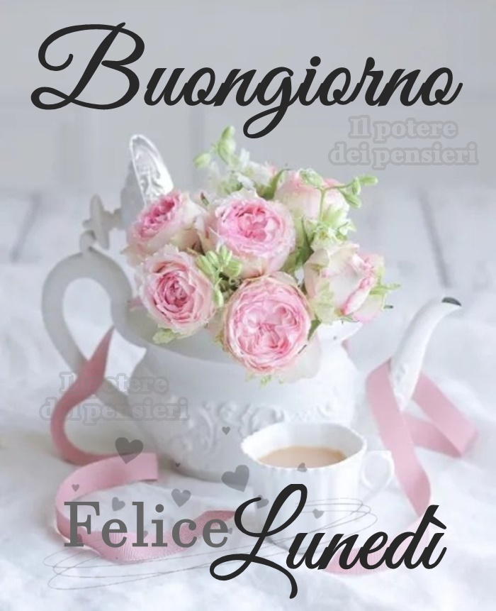 Buongiorno felice lunedì