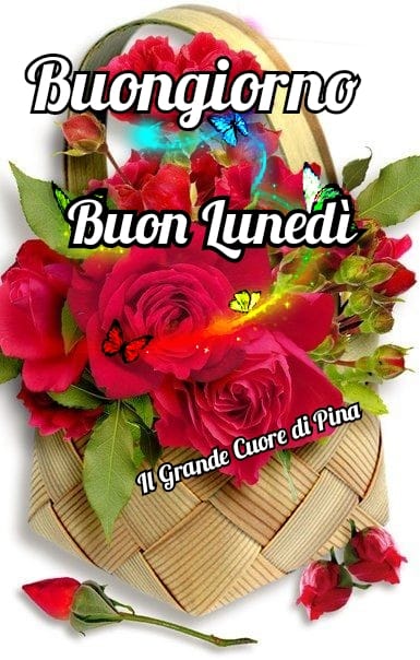 Buongiorno buon lunedì