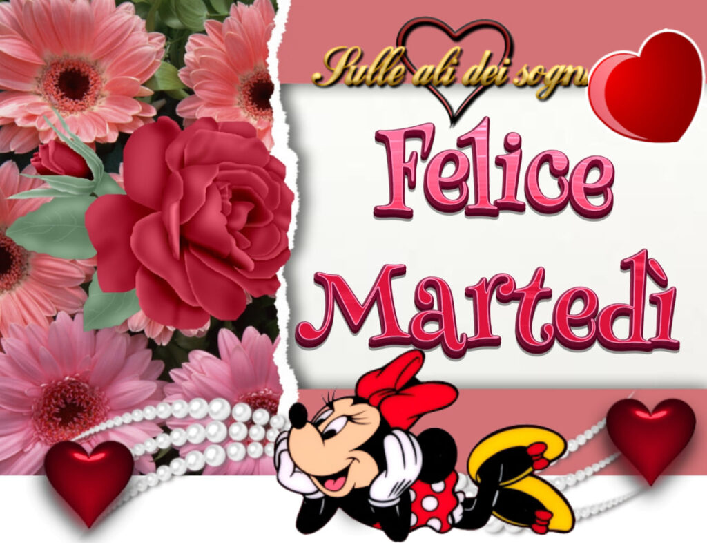 Minnie: "Felice Martedì"