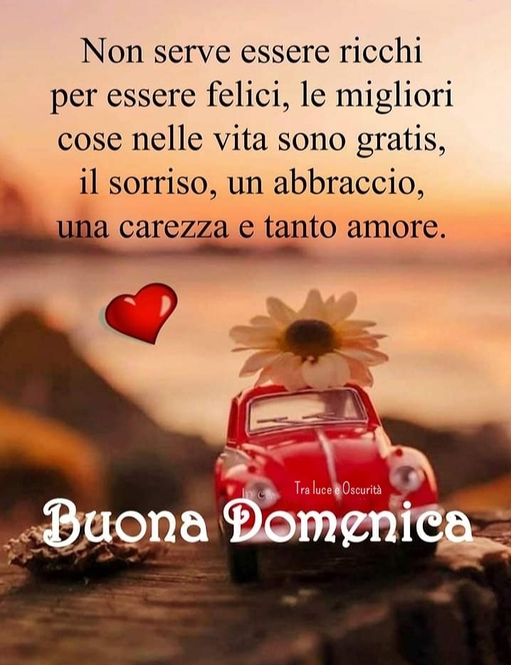 Le frasi più emozionanti per dire buona domenica