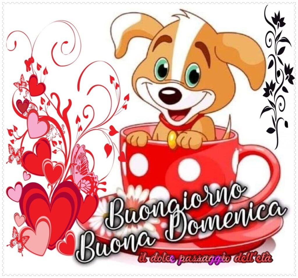 Buongiorno buona domenica