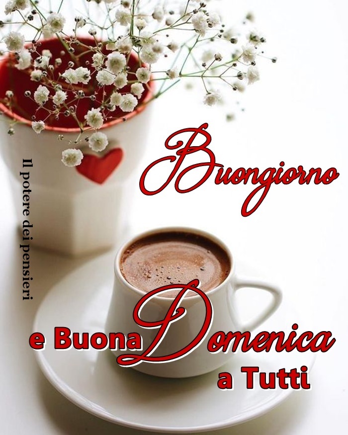 Buongiorno e buona domenica a tutti