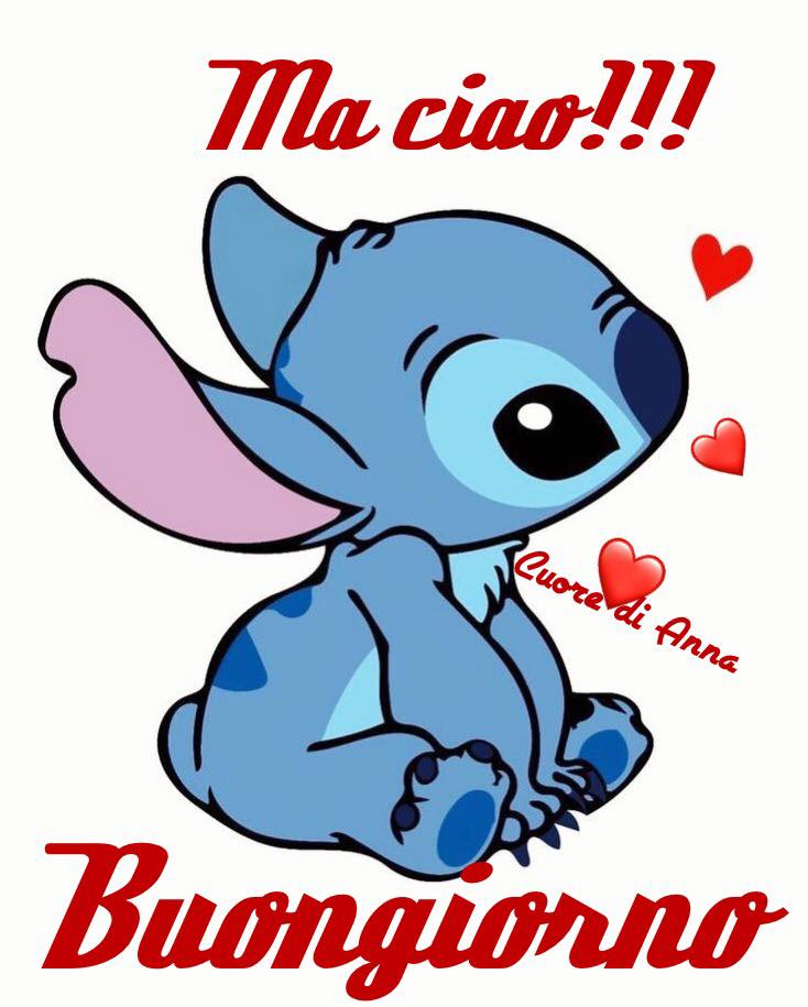 Ma ciao!!! Buongiorno - Lilo & Stitch