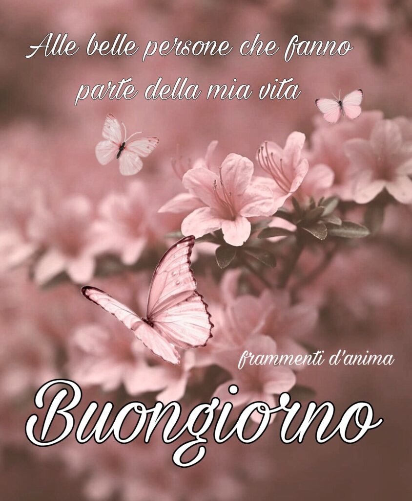 Immagini di buongiorno per la primavera