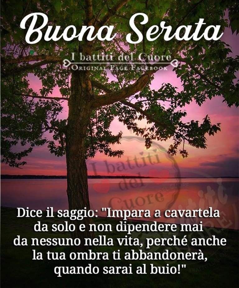 Frasi emozionanti per augurare Buona Serata