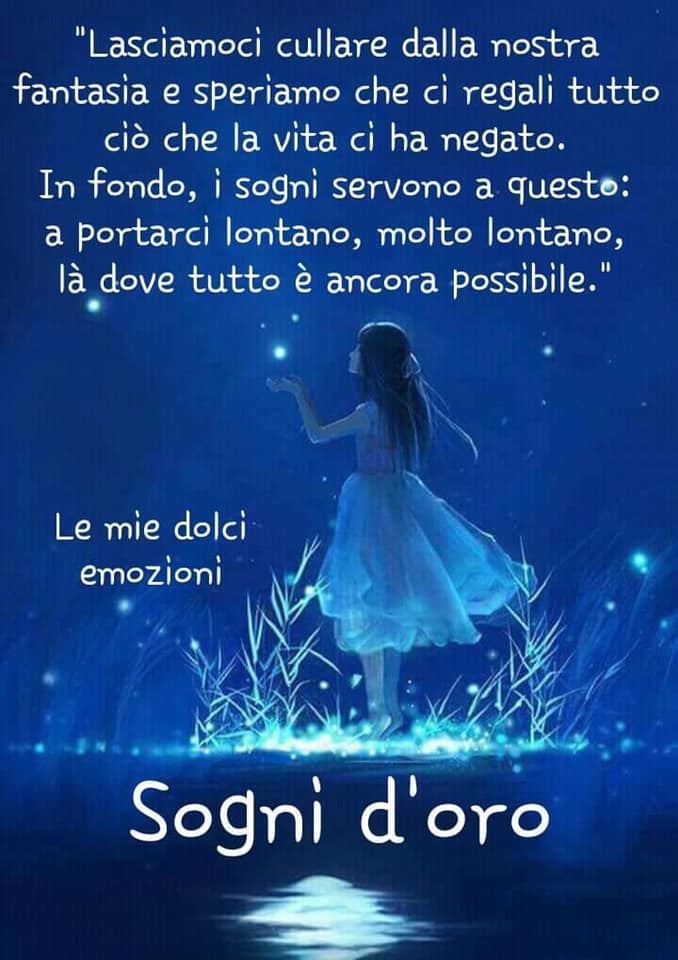 Frasi dolci per augurare la buonanotte