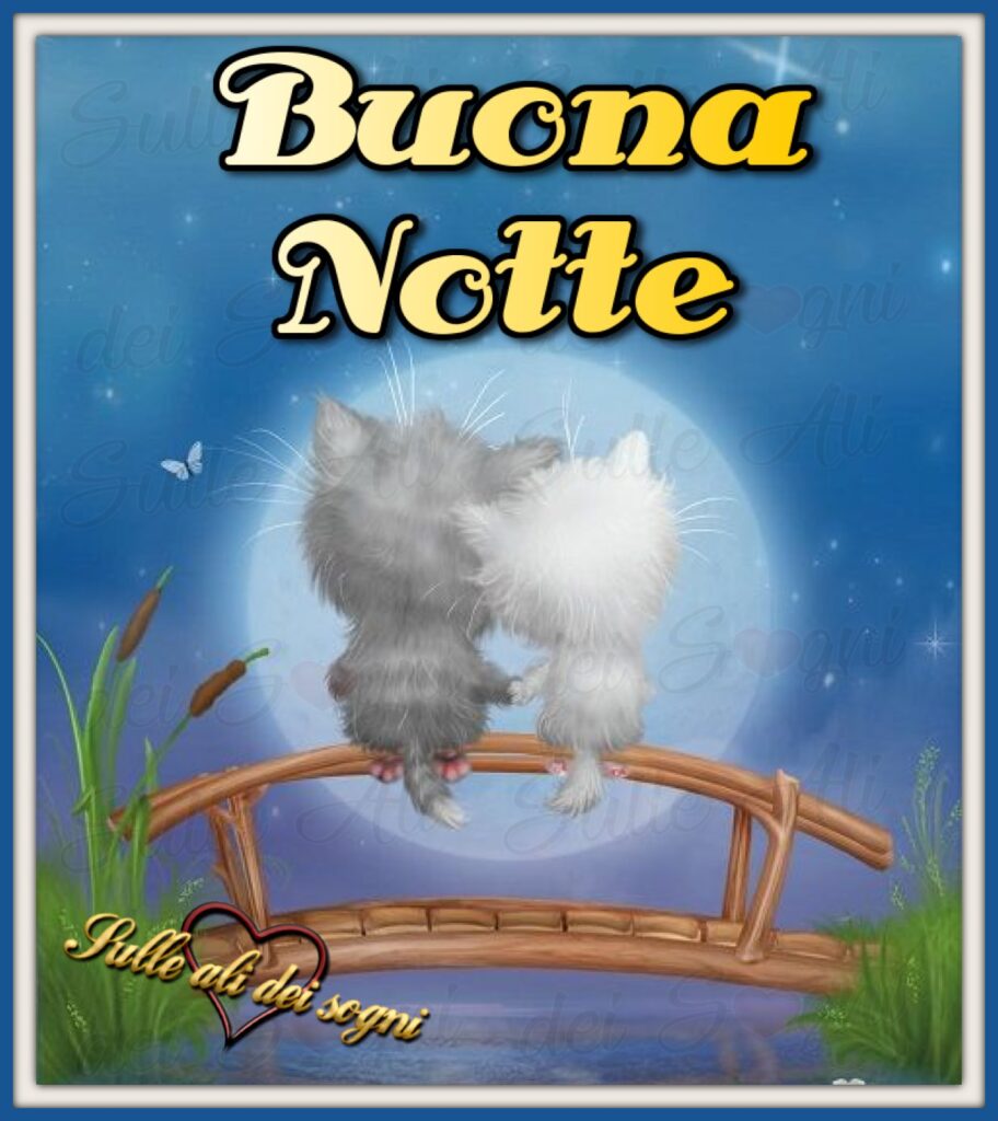 Buona Notte immagini tenerissime