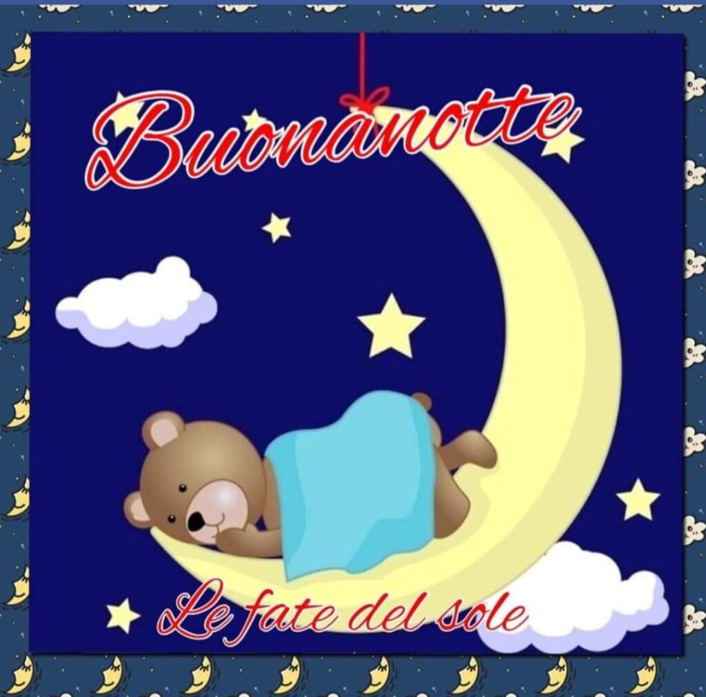 Immagini tenere per la buona notte