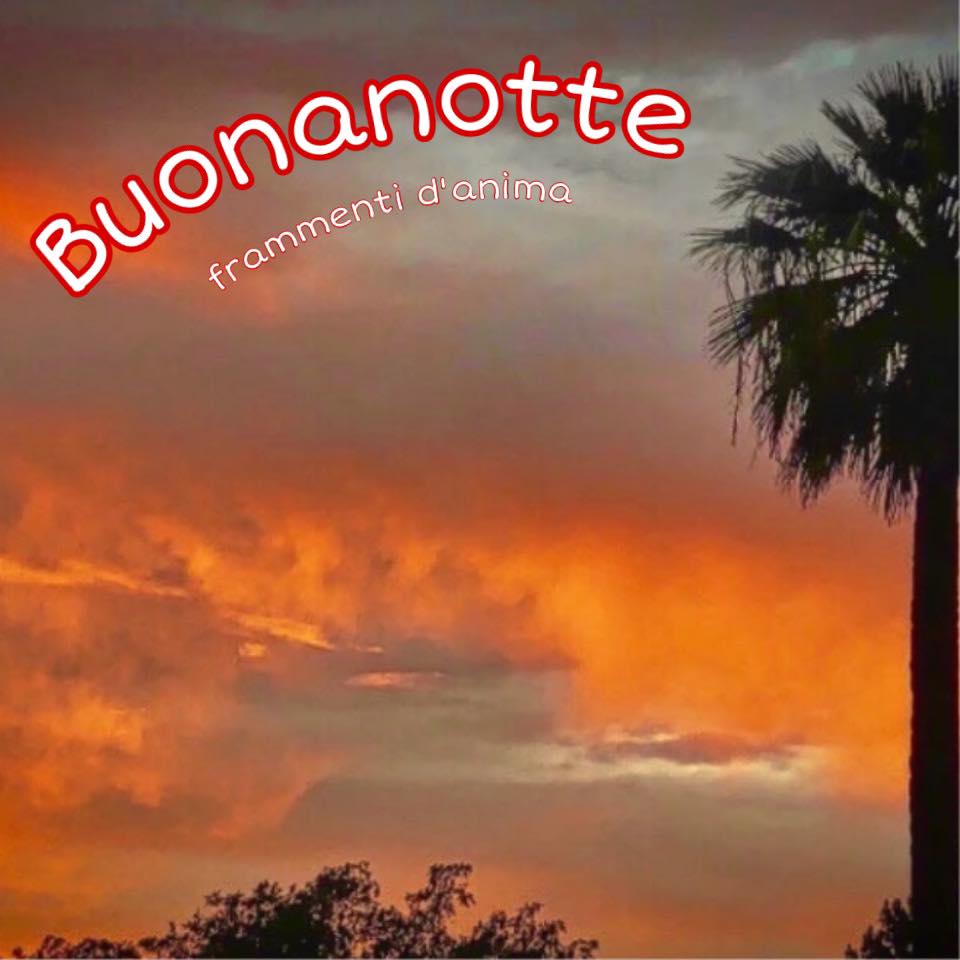 Buonanotte tramonto