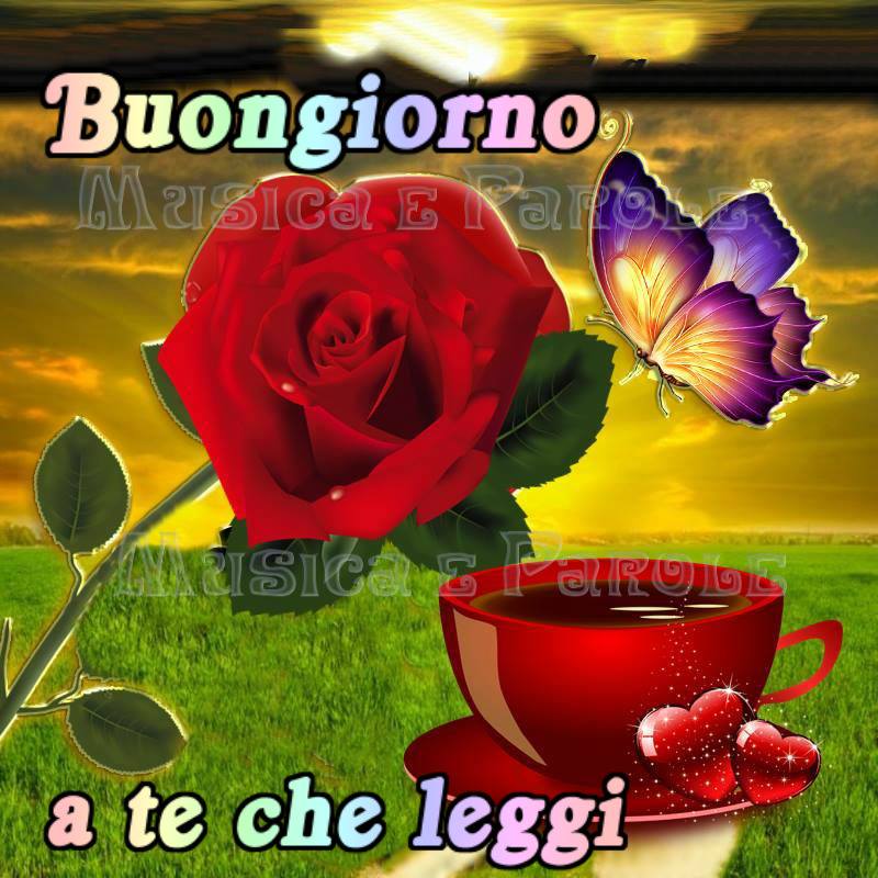 Buongiorno a te che leggi