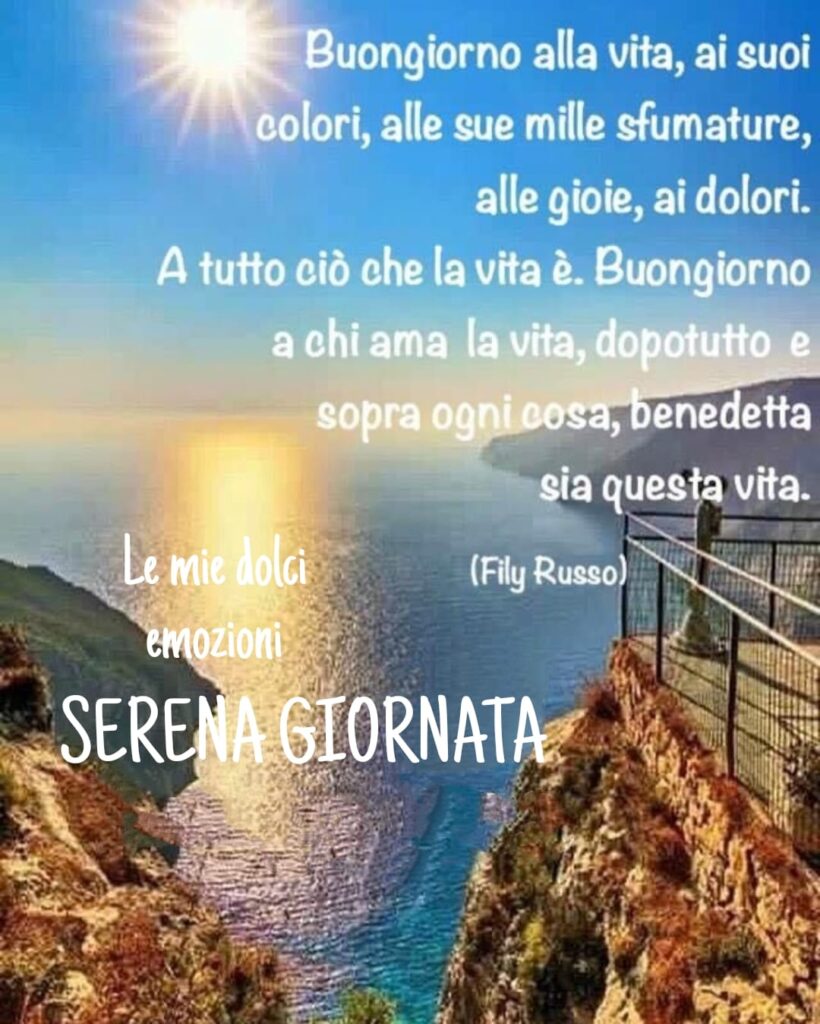 Frasi belle per augurare una buona giornata