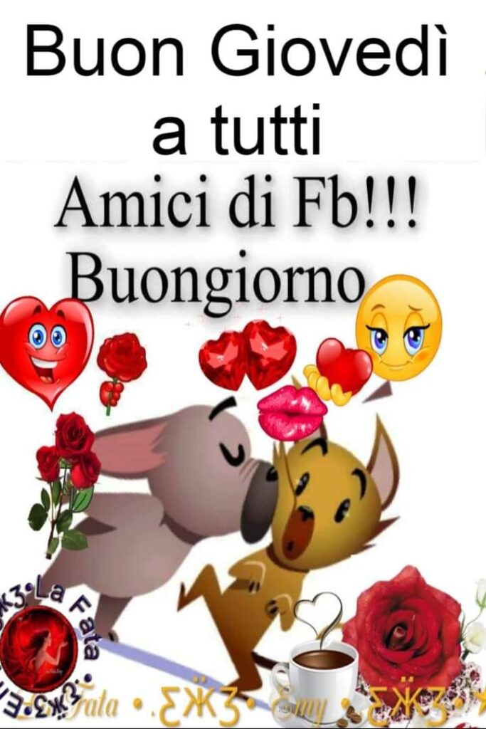 Buon Giovedì a tutti, amici di FB !!! Buongiorno