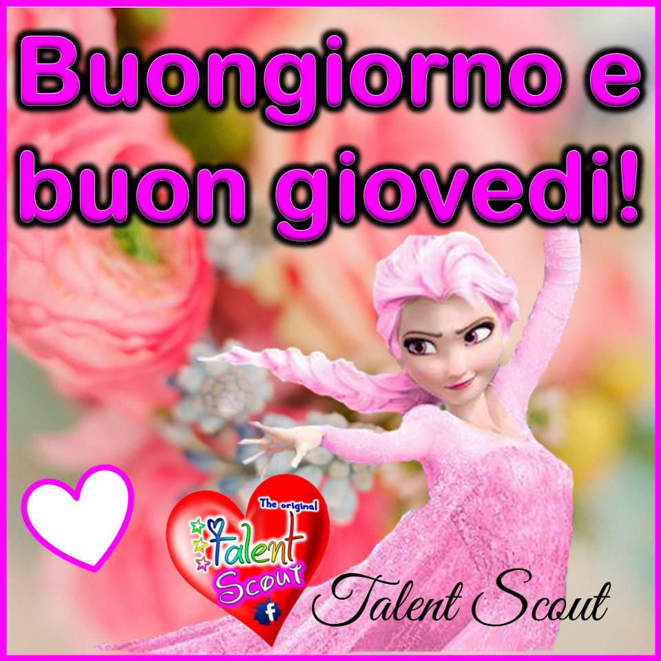 Buongiorno e Buon Giovedì! (Frozen)