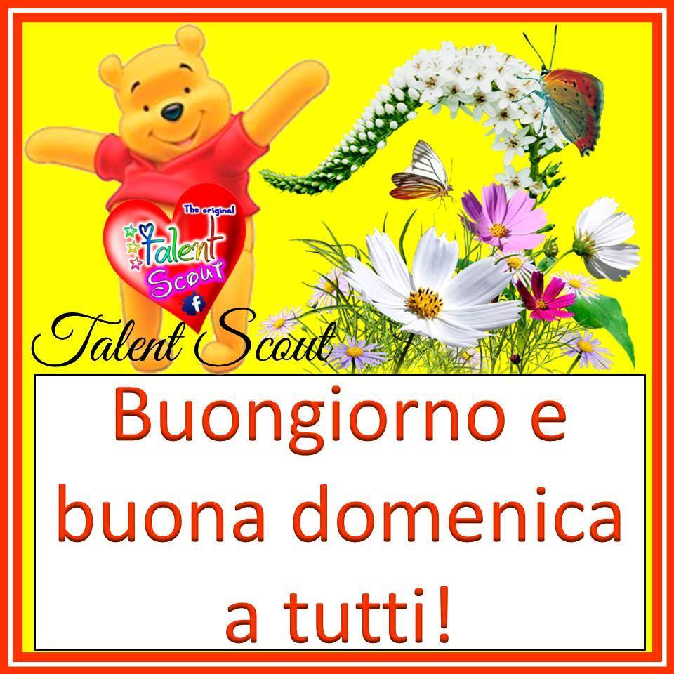 Buongiorno e buona domenica a tutti! - cartoni animati