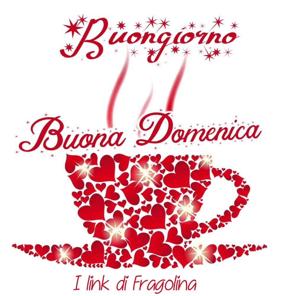 Buongiorno buona domenica, caffé?