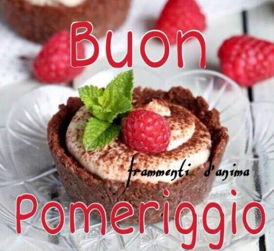 Buon pomeriggio, ti va un dolcetto?