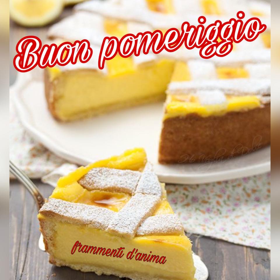 Buon pomeriggio torta al limone