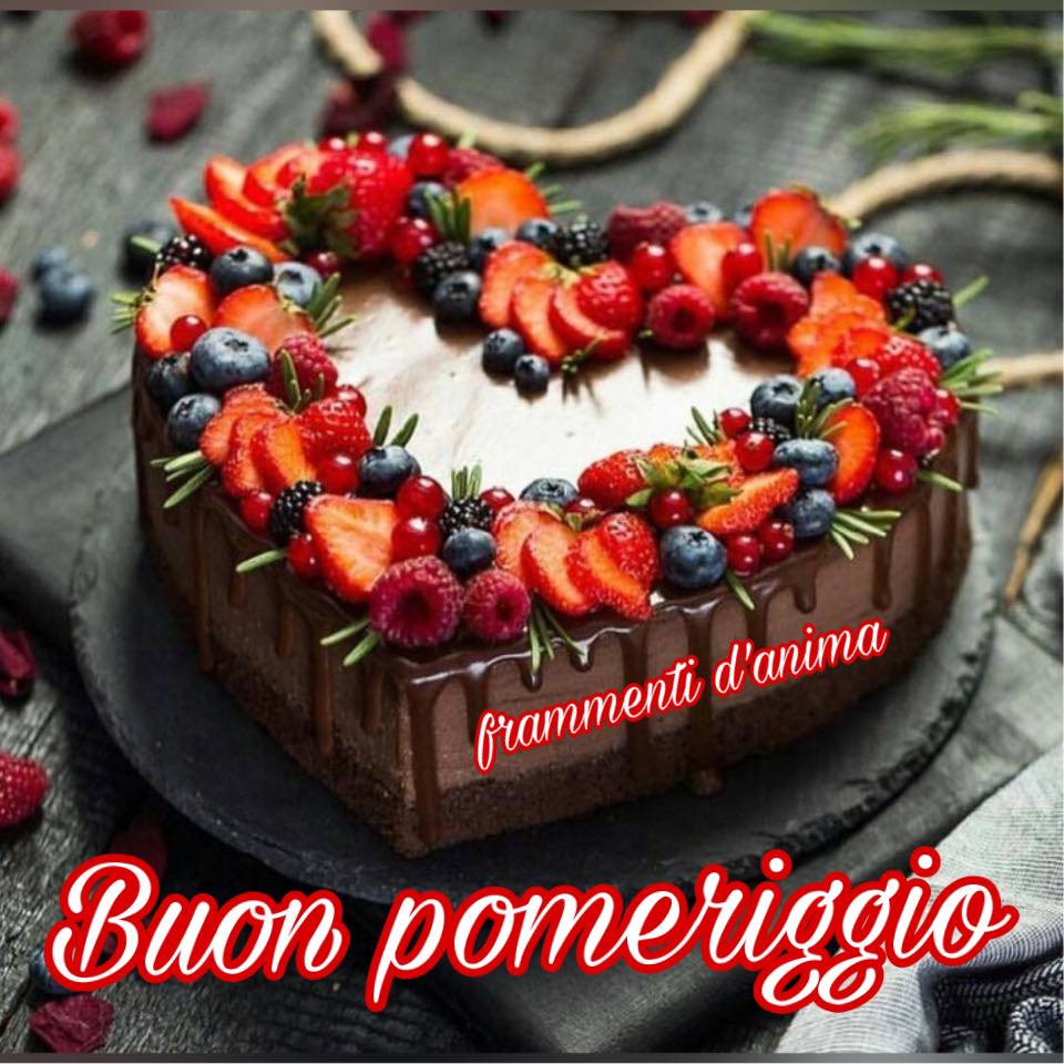 Buon Pomeriggio torta ai frutti di bosco