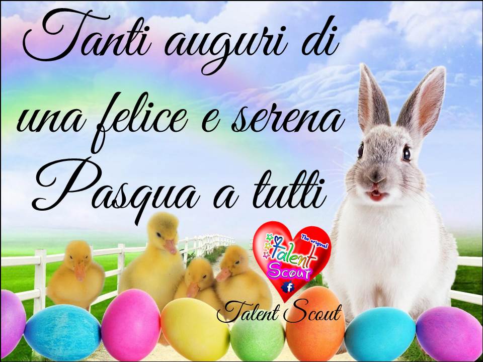 Tanti auguri di una felice e serena Pasqua a tutti