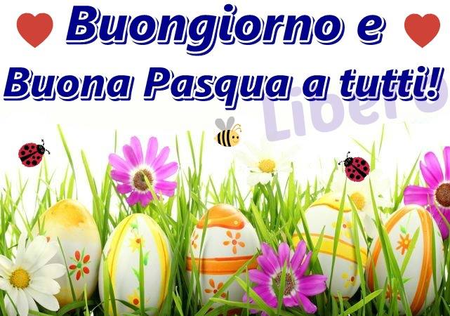 Buongiorno e Buona Pasqua a tutti!