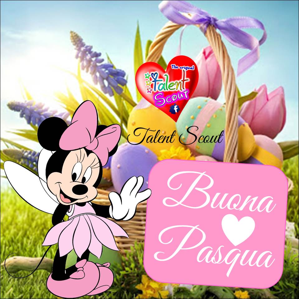 Minnie: "Buona Pasqua"