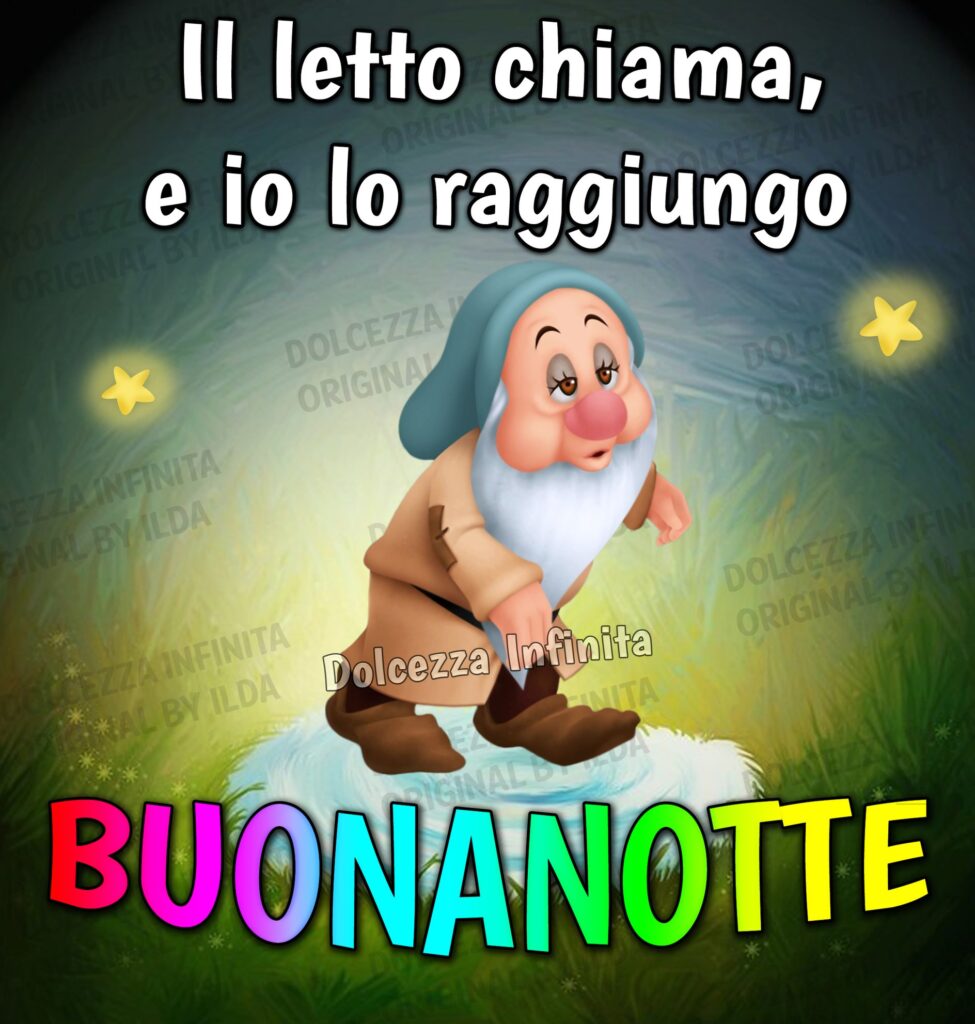 Il letto chiama, e io lo raggiungo. Buonanotte