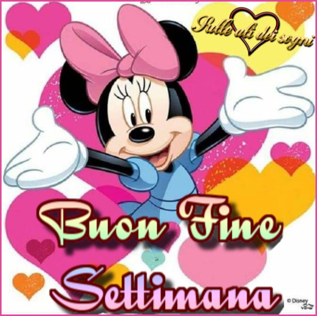 Buon fine settimana Disney