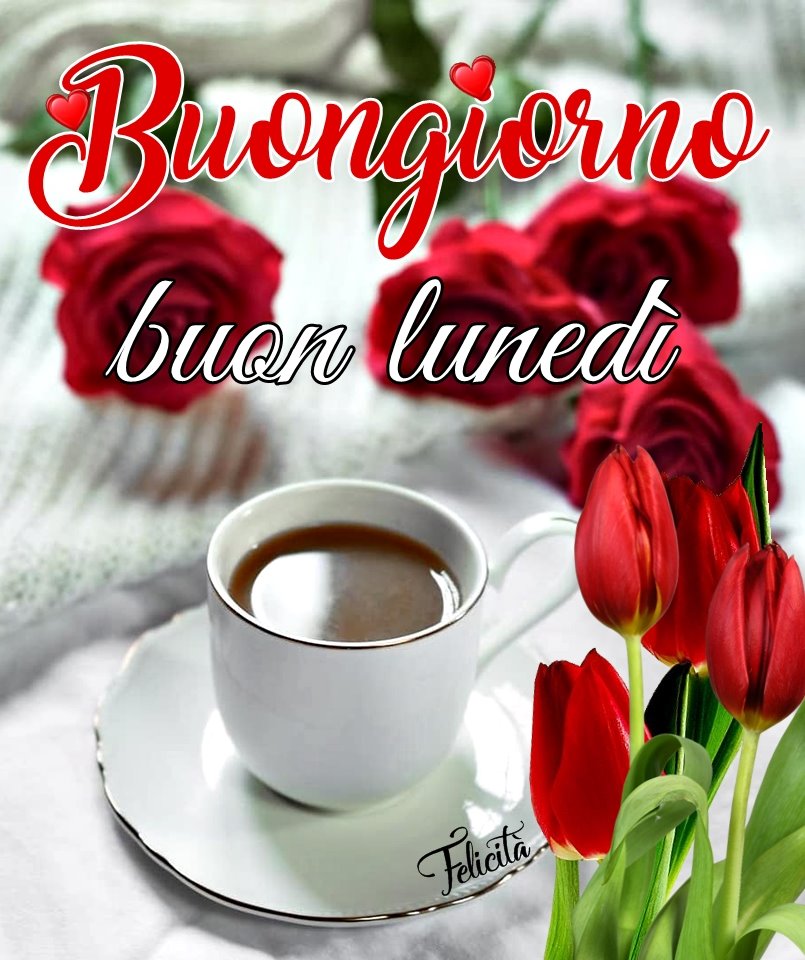 Buongiorno buon lunedì, caffè?