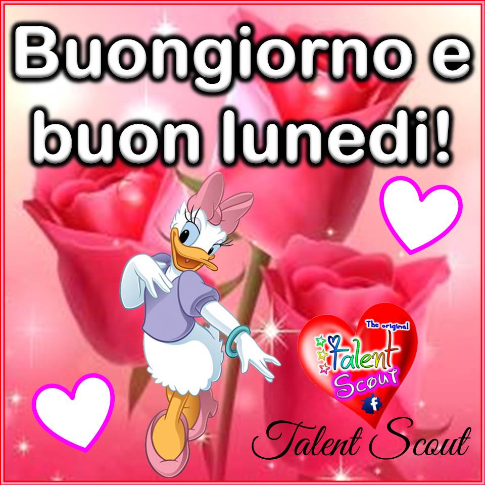 Buongiorno e buon lunedì!!