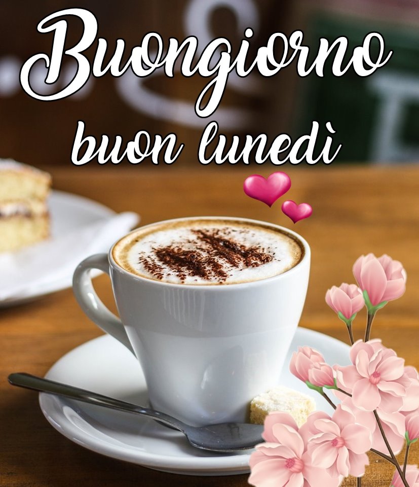 Buongiorno buon lunedì, cappuccino?