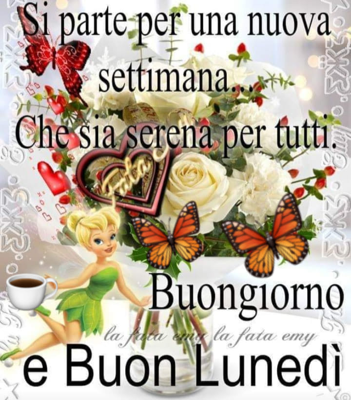 Immagini con frasi belle di buongiorno buon lunedì