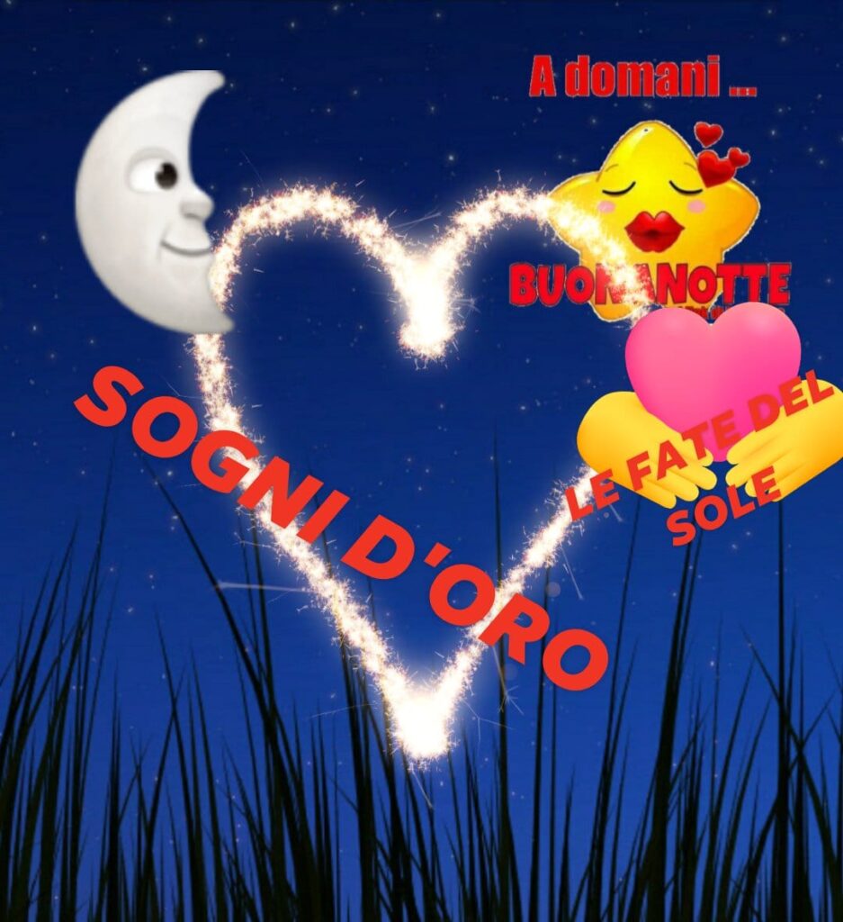 A domani, sogni d'oro, buonanotte