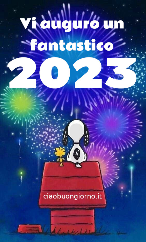 Buon 2023 Snoopy